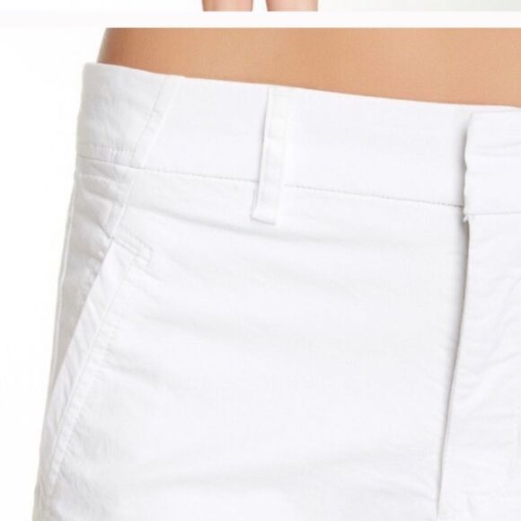 VINCE ROLLED CUFFED SHORTS LIGHT GREY EUC - Picture 8 of 9